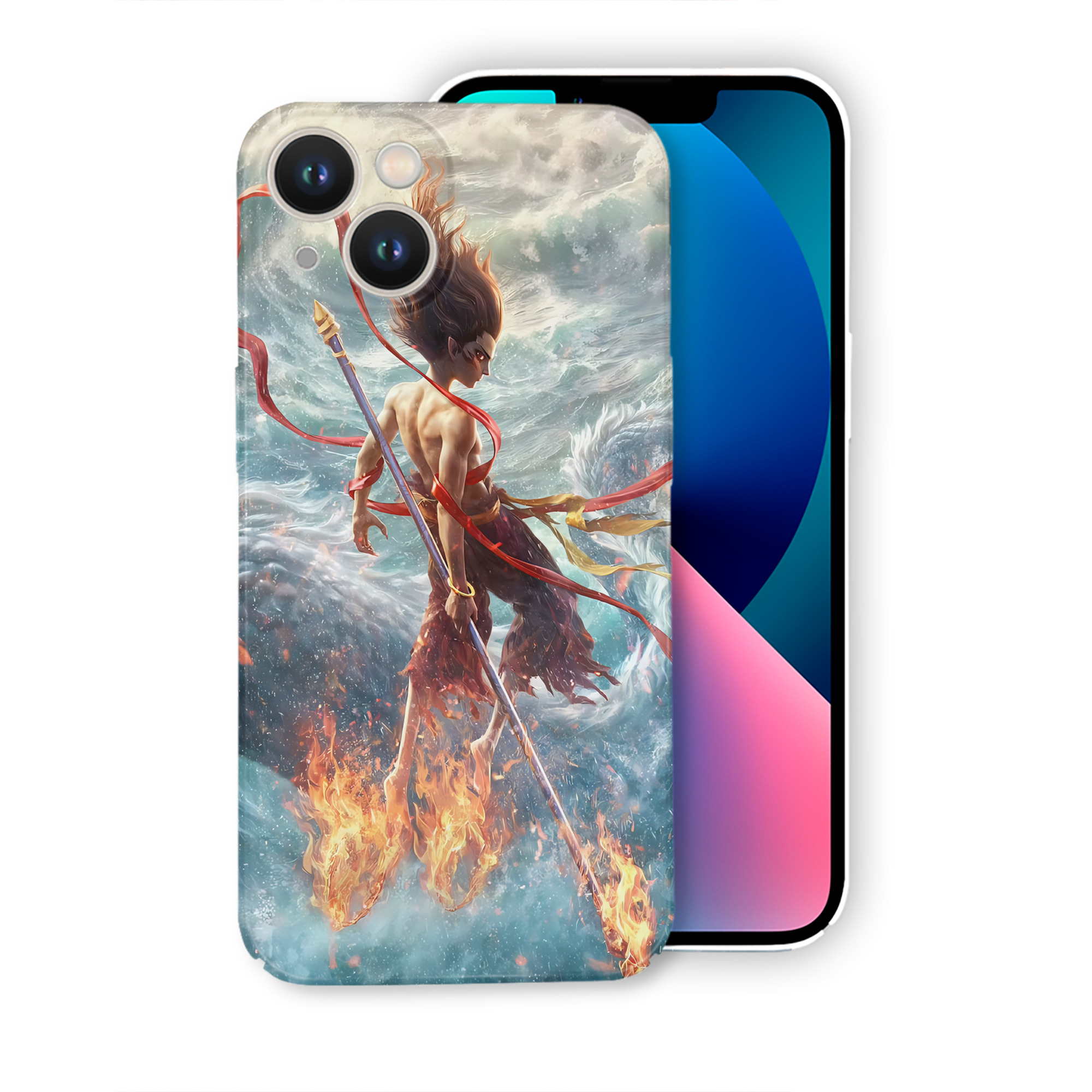 （画像用） Ne Zha 2 ナタ 魔童の大暴れ 【iPhone 14シリーズ対応】ハードケース